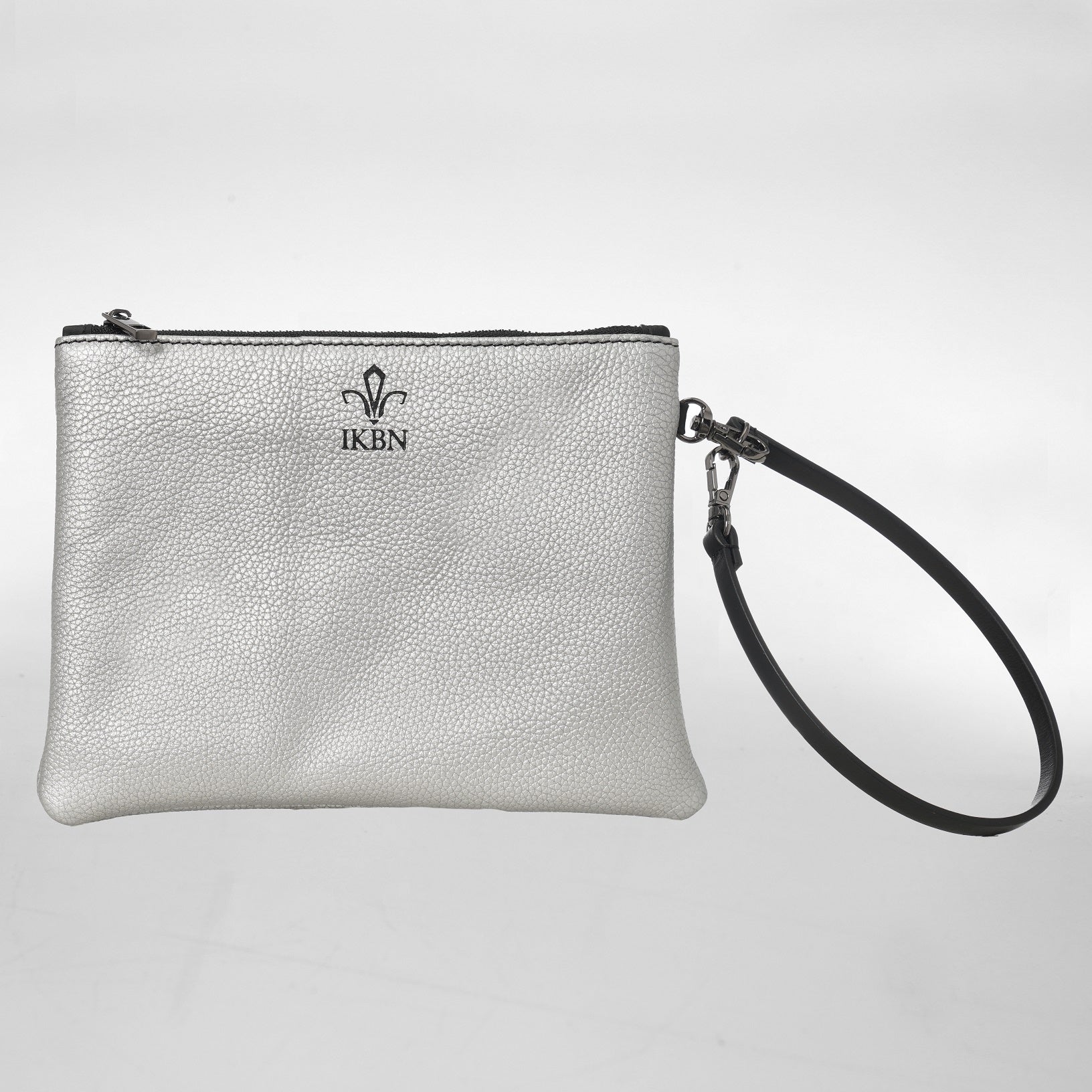 PETITE POCHETTE in Pelle argent