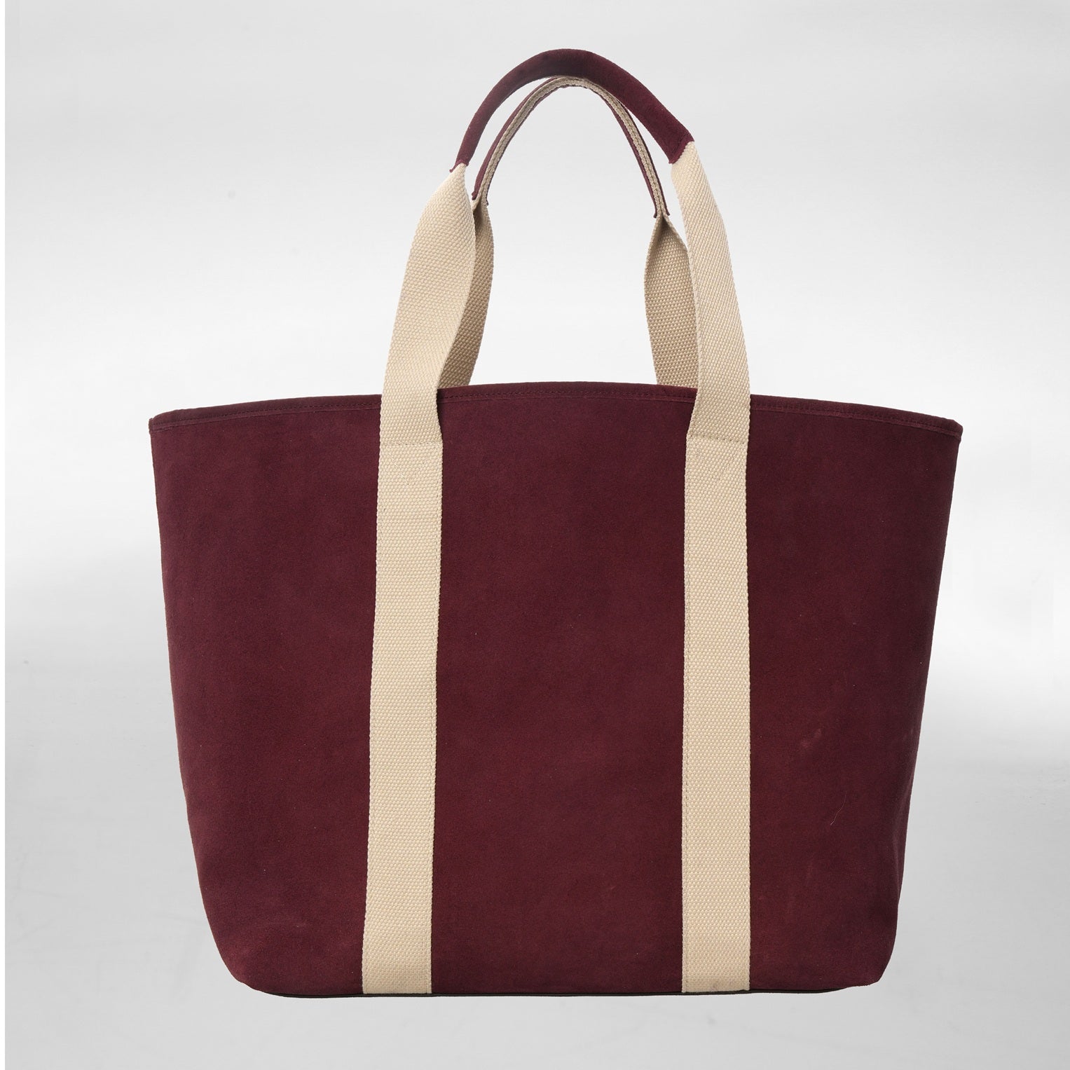 FUNNY BAG IN SUÈDE BORDEAUX