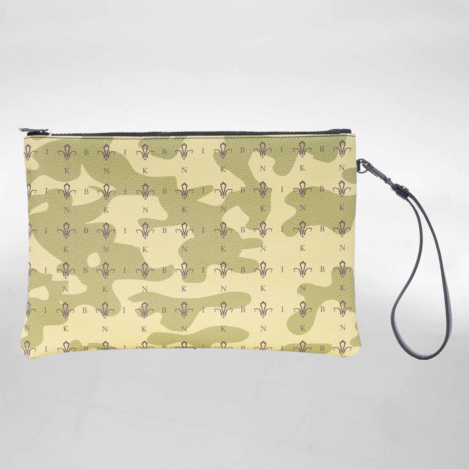 GRANDE POCHETTE in Pelle stampa camo