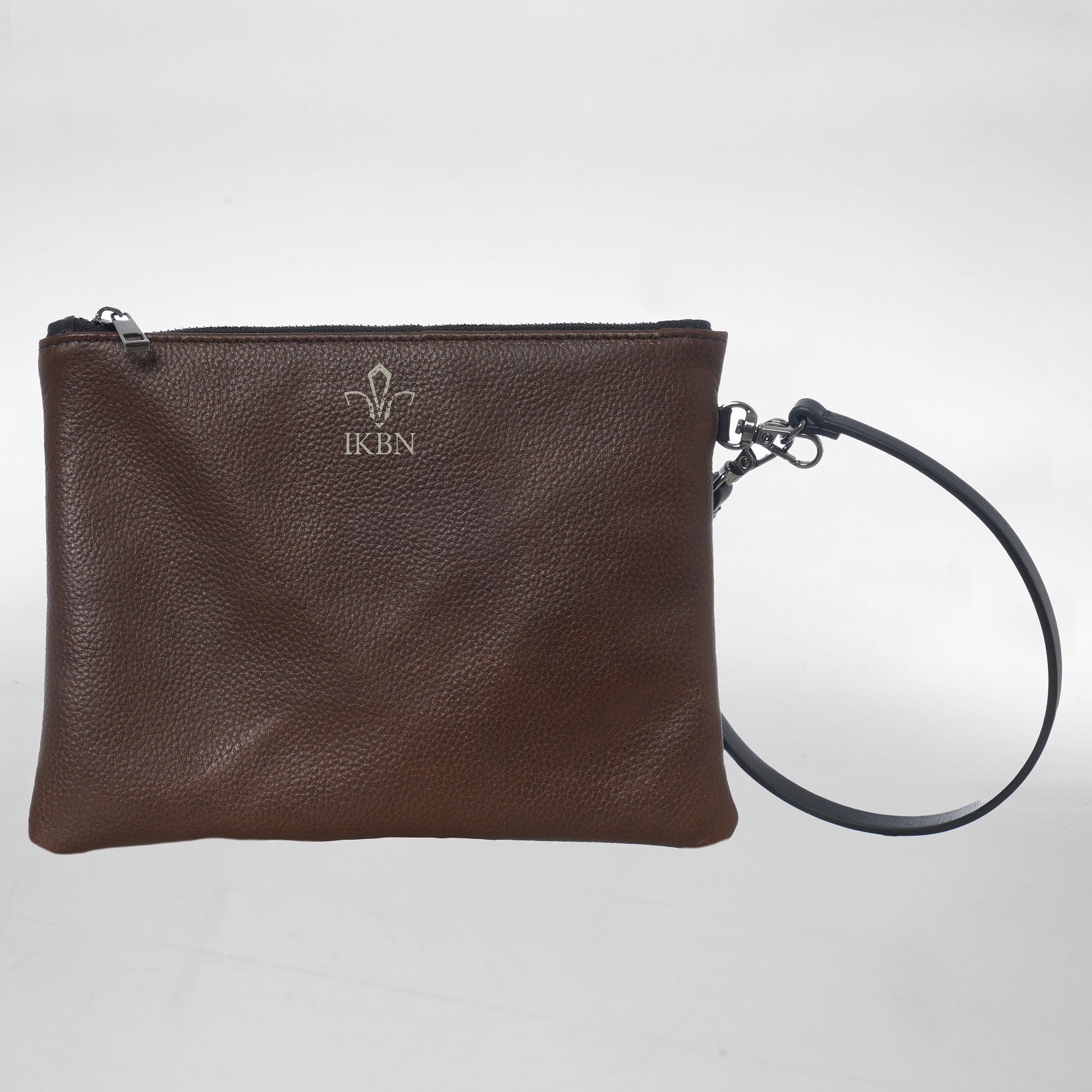 PETITE POCHETTE in Pelle marron