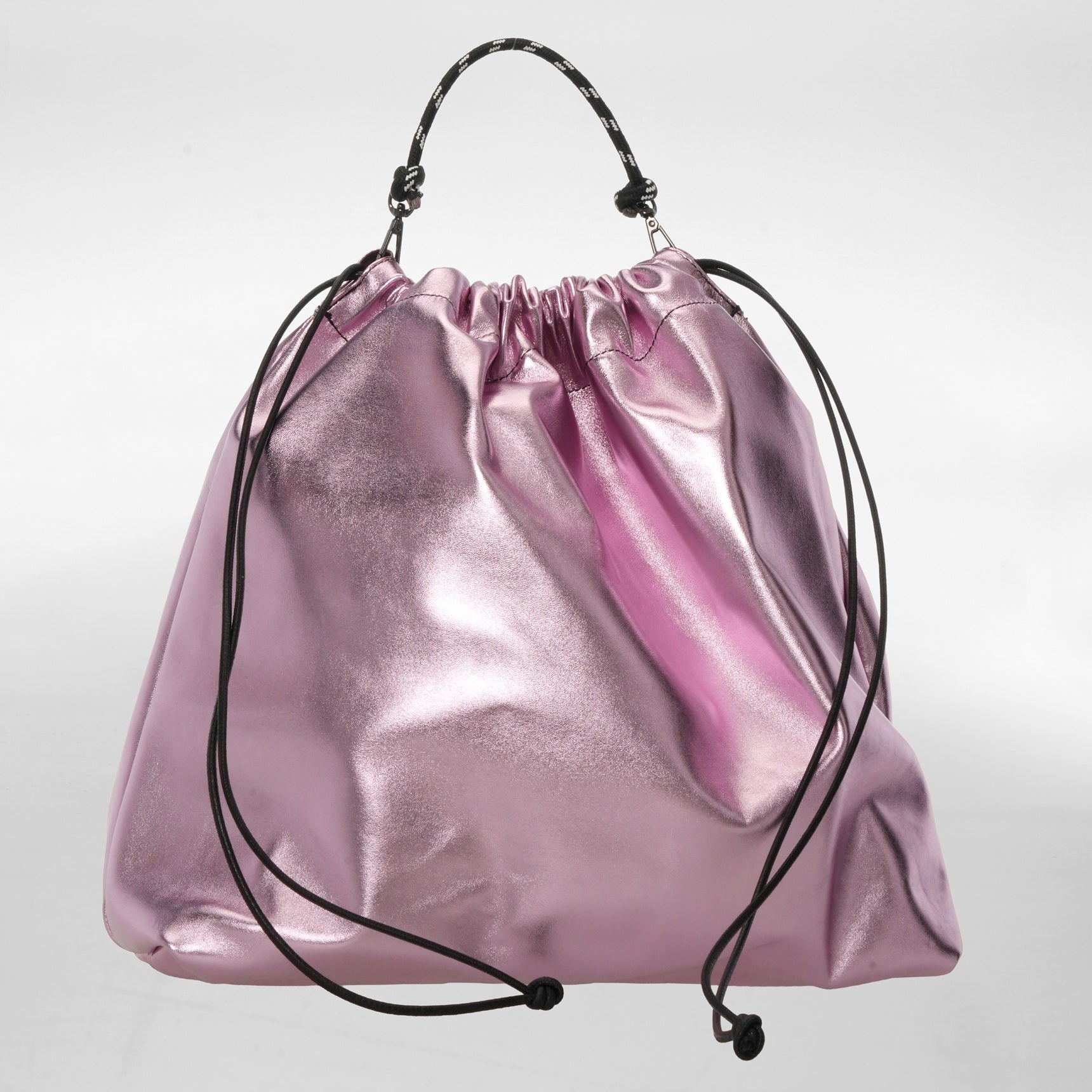 CABAS VIOLET METALLIQUE