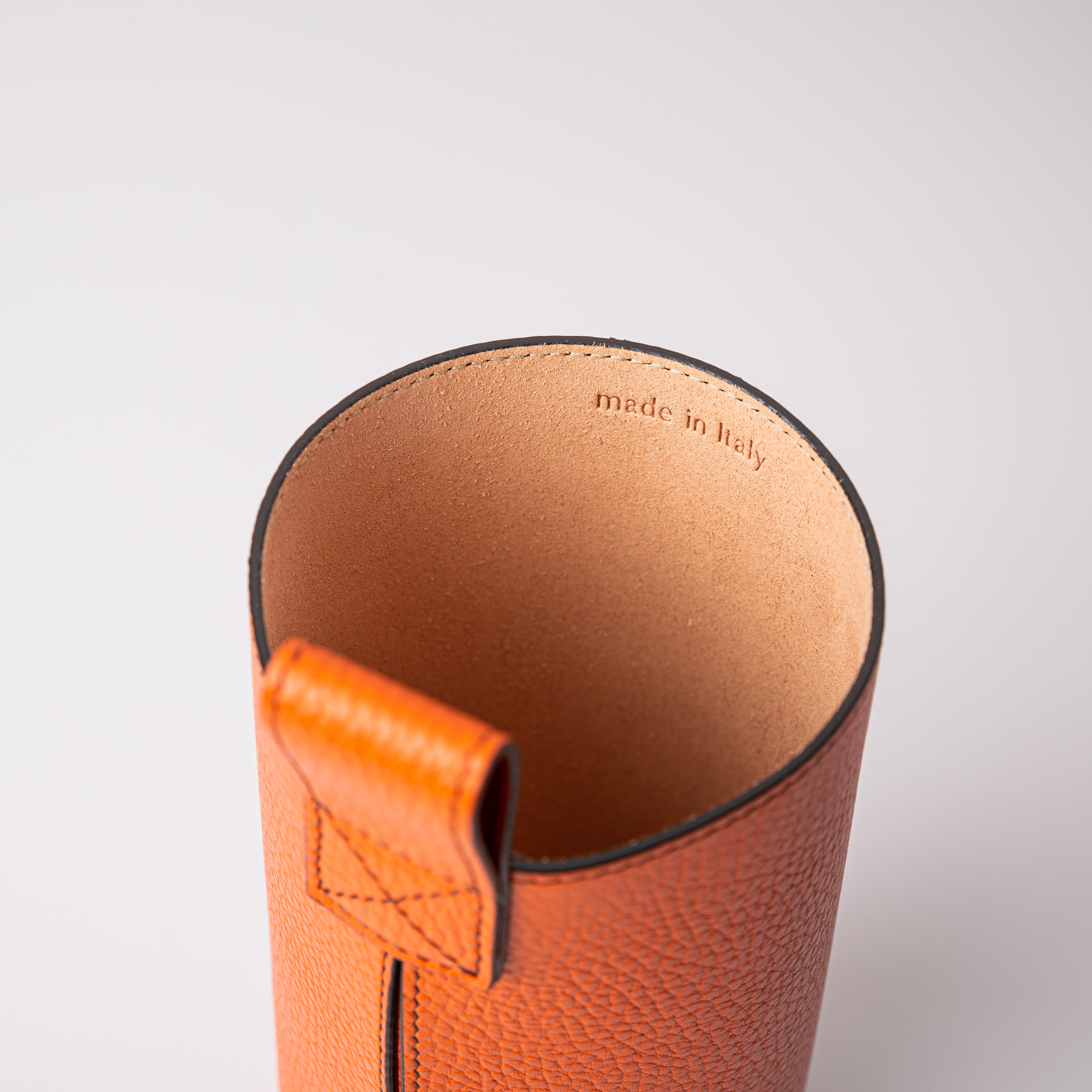 IKEBANA HOME in Pelle Arancione