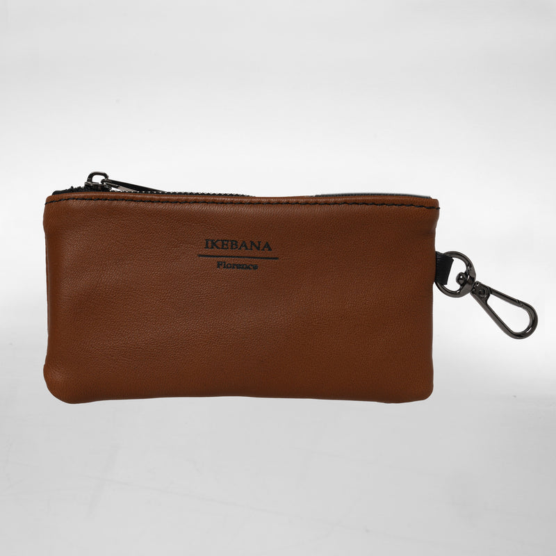 EASY-POCKET in Pelle Marrone