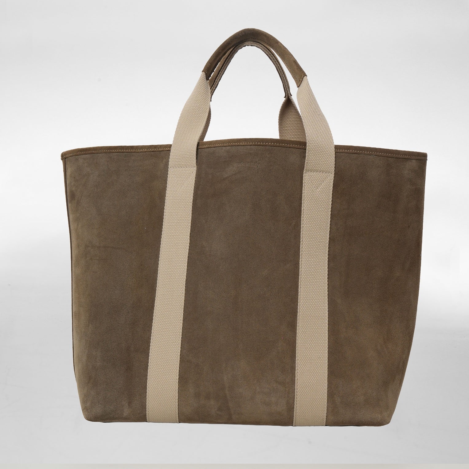 FUNNY BAG IN SUÈDE ARGILE