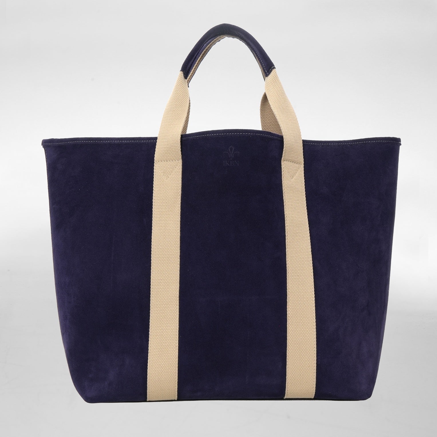 FUNNY BAG IN SUÈDE BLEU ÉLECTRIQUE