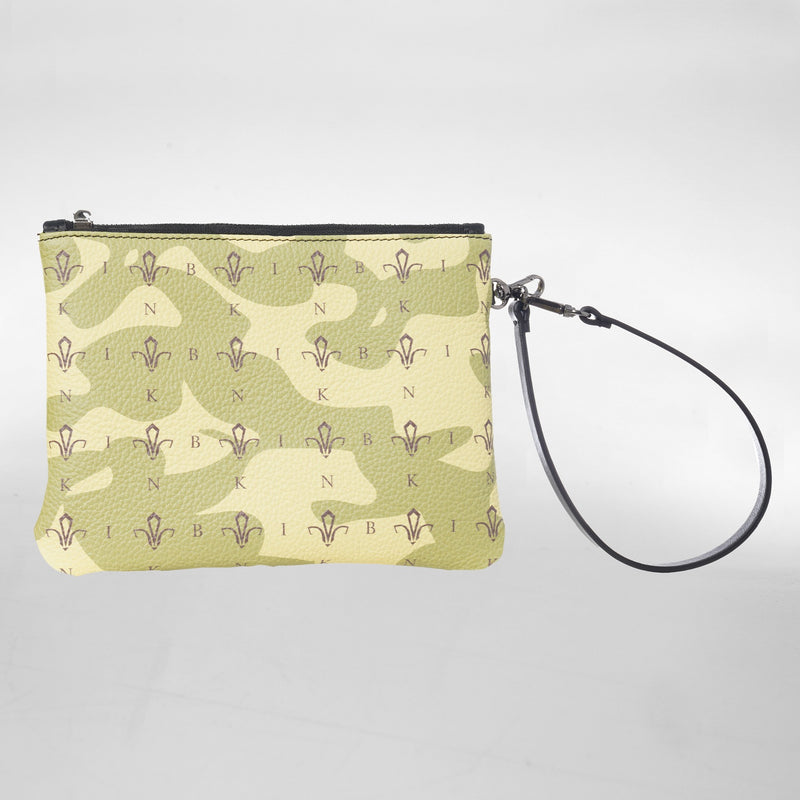 PETITE POCHETTE in Pelle stampa camo