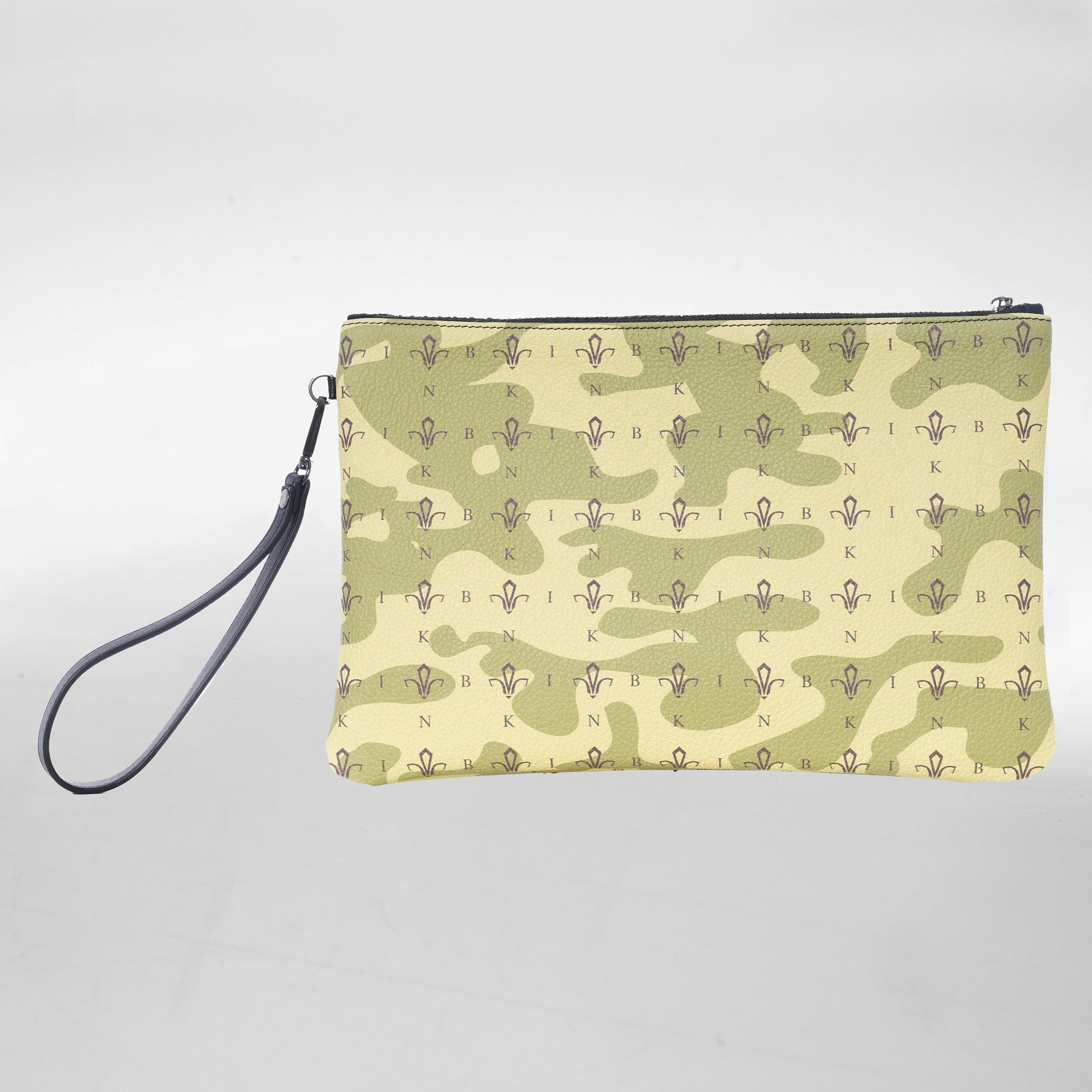 GRANDE POCHETTE in Pelle stampa camo