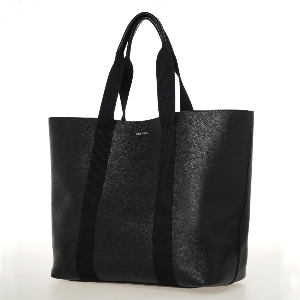 FUNNY BAG in Pelle Noir