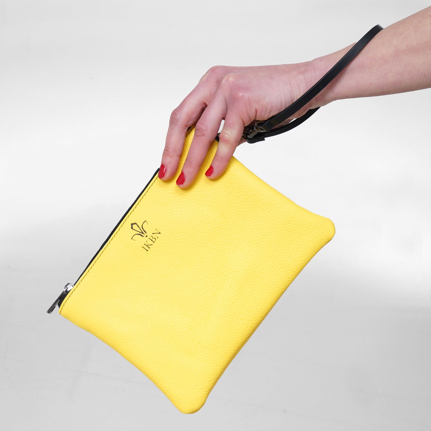 PETITE POCHETTE in Pelle jaune