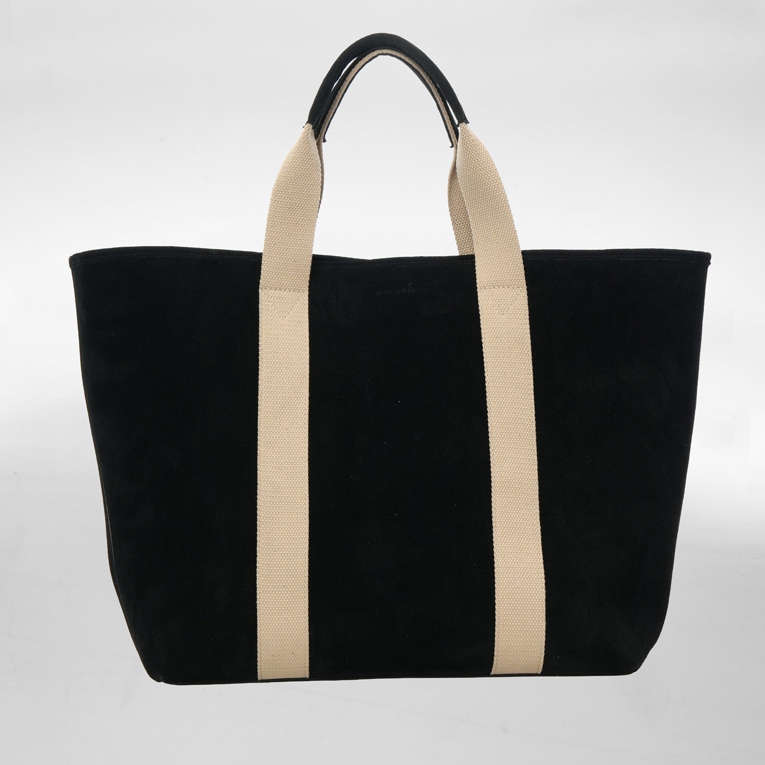 FUNNY BAG IN SUÈDE NOIR