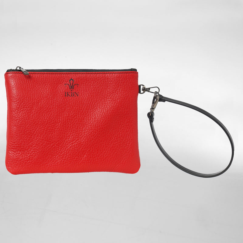 PETITE POCHETTE in Pelle rouge